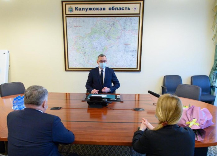  Рабочая встреча губернатора Калужской области с руководством Управления Россельхознадзора