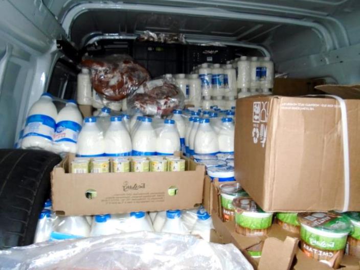  В январе в Брянской области пресечен нелегальный ввоз с территории Республики Беларусь более 2 тонн готовой молочной и мясной продукции